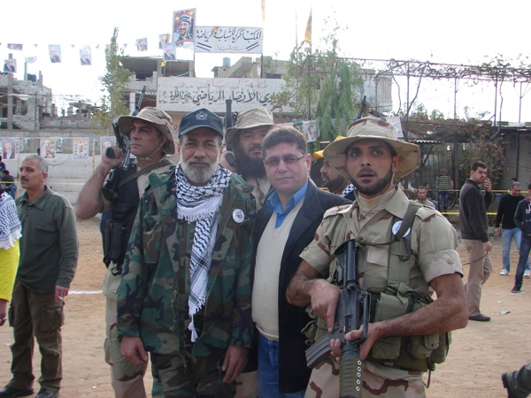 جريدة صيدانت شاركت في التغطية الاعلامية للعرض العسكري بدعوى من حركة فتح