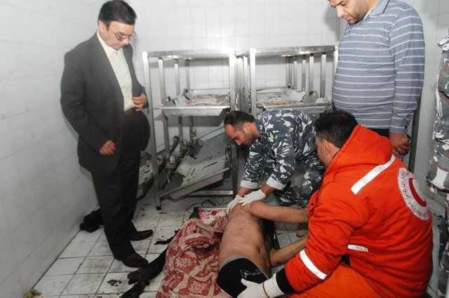 الصور الاولى لحادثة مقتل ابو رامز السحمراني نقل من موقع saidadays.com / تصوير محمد دهشة