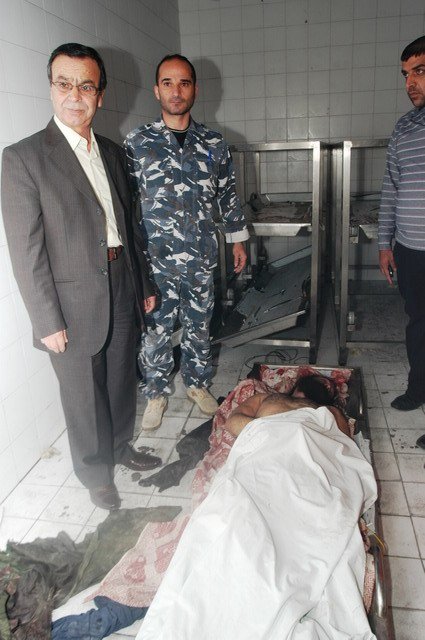 الصور الاولى لحادثة مقتل ابو رامز السحمراني نقل من موقع saidadays.com / تصوير محمد دهشة