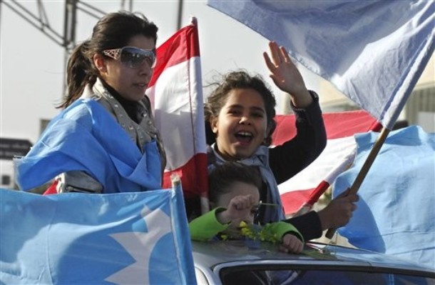 حشود على مساحة العاصمة شاركت في ذكرى اغتيال الرئيس رفيق الحريري مصدر الصور اي بي 