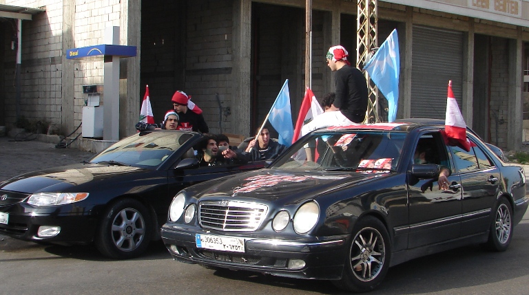 وفود صيداوية وجنوبية إلى ساحة الحرية في بيروت للمشاركة في إحياء الذكر /تصوير صيدا نت