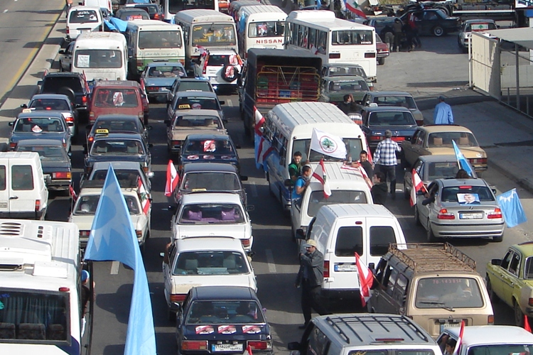 وفود صيداوية وجنوبية إلى ساحة الحرية في بيروت للمشاركة في إحياء الذكر /تصوير صيدا نت