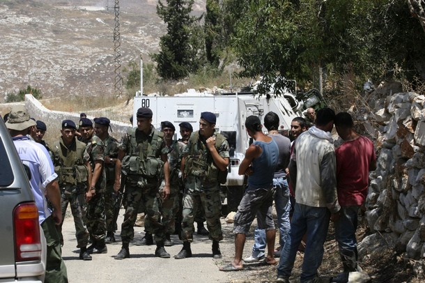  Reuters Pictures 1 day ago  Lebanese soldiers secure a French U.N vehicle after it was attacked by civilians in Toulin, southern Lebanon, July 3, 2010. The villagers seized weapons from U.N. peacekeepers and hurled stones and eggs at their patrol on Saturday, security sources said, the latest in a series of confrontations near the Israeli border.