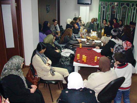 سعد جاء خلال لقائه عضوات الهيئة النسائية الشعبية بحضور رئيسة الهيئة النسائية الشعبية السيدة إيمان سعد