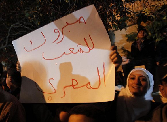 صور احتفالات مصر بعد سقوط حسني مبارك 
