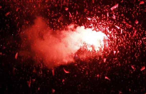 صور احتفالات مصر بعد سقوط حسني مبارك 