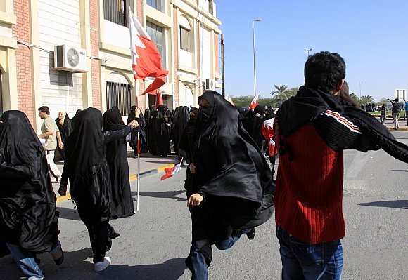 صور من مظاهرات البحرين 